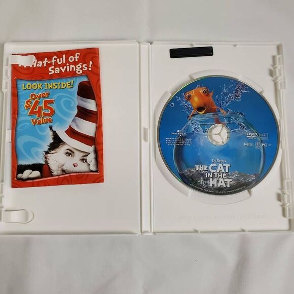 Dr. Seuss' The Cat in the Hat DVD (Mike Myers, Widescreen Comedy) - Picture 2 of 4